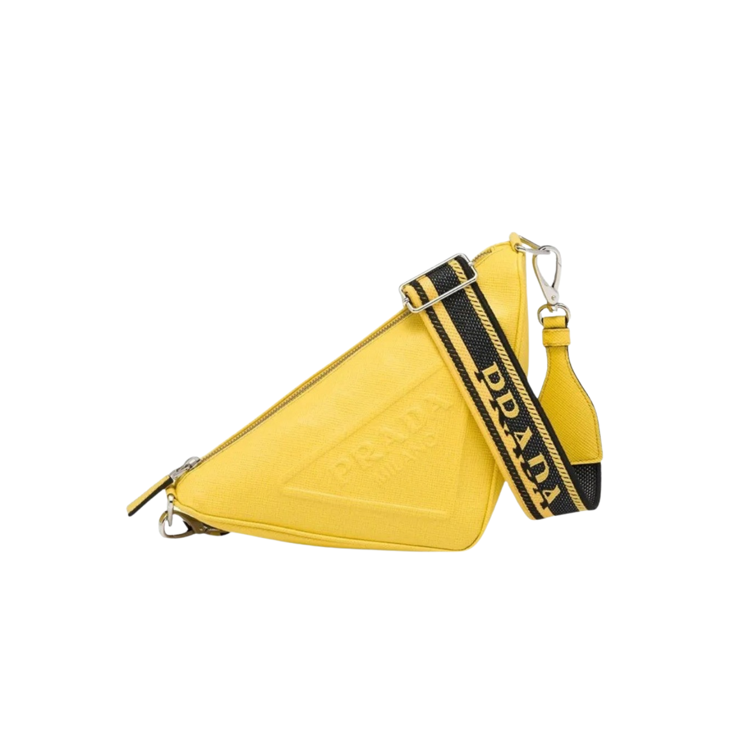 Prada-Saffiano-Triangle-Shoulder-Bag-11in28cm-Yellow-Silver-Hardware-For-Women-2VH155_2FAD_F0377_V_OOO.png Prada Saffiano Triangle Shoulder Bag 11in/ 28cm Yellow Silver Hardware For Women 2VH155_2FAD_F0377_V_OOO - Image 1