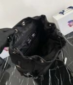Prada Re-Nylon And Saffiano Backpack Black For Men 45cm / 17.7in 2VZ135_2DMG_F0002_V_HOL - Image 8