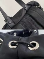 Prada Re-Nylon And Saffiano Backpack Black For Men 45cm / 17.7in 2VZ135_2DMG_F0002_V_HOL - Image 2