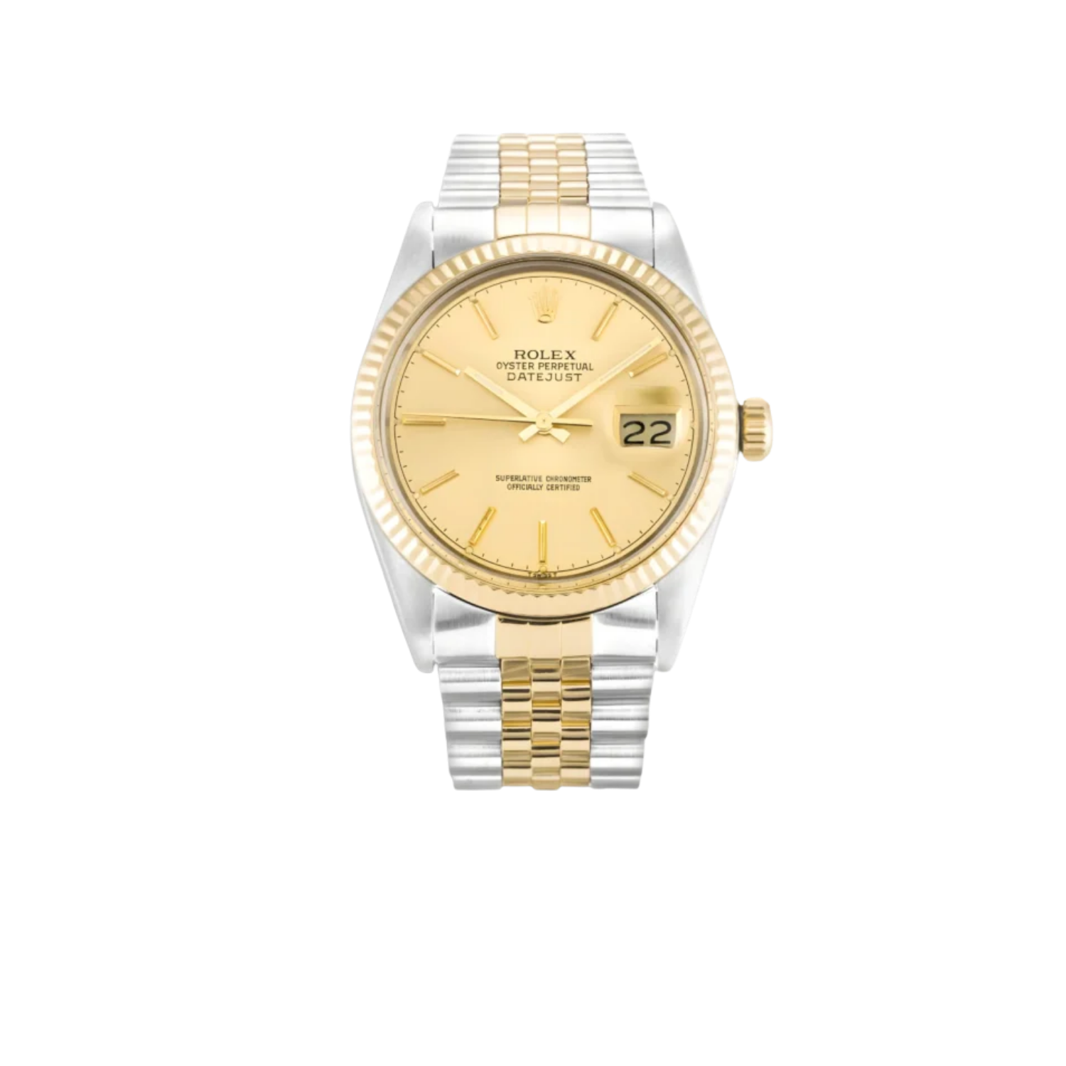 Rolex-Datejust-Watch-Silver-Toned-Yellow-Dial-36mm-For-Men-1.png Rolex Datejust Watch Silver Toned Yellow Dial 36mm For Men - Image 1