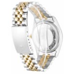 Rolex Datejust Watch Silver Toned Yellow Dial 36mm For Men - Image 4