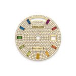 Rolex Day Date Watch Yellow Gold Diamond Dial 36mm For Women - Image 4