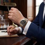 Rolex Submariner Date Watch Two Toned Black Dial 41mm For Men - Image 2