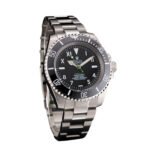 Rolex Submariner Watch Silver Toned Black Dial 41mm For Men - Image 3