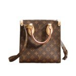 Louis Vuitton Sac Plat PM Monogram Canvas Brown For Women 32cm / 12.6in M45847