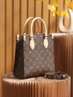 Louis Vuitton Sac Plat PM Monogram Canvas Brown For Women 32cm / 12.6in M45847 - Image 9