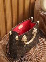 Louis Vuitton Sac Plat PM Monogram Canvas Brown For Women 32cm / 12.6in M45847 - Image 5