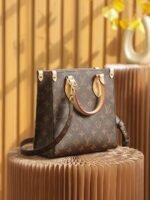 Louis Vuitton Sac Plat PM Monogram Canvas Brown For Women 32cm / 12.6in M45847 - Image 7
