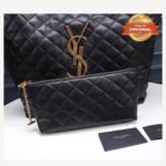 [True-to-ORIGINAL] Saint Laurent Icare Maxi Shopping Bag Black For Women 16.9in/43cm 698651AAANG1000 - Image 9