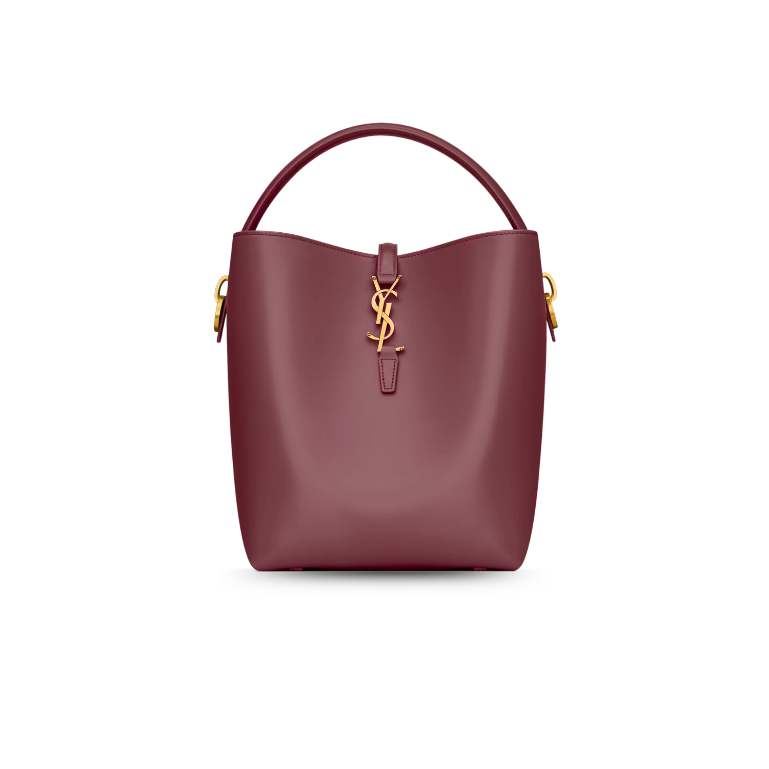 Saint-Laurent-LE-37-Crossbody-Bag-9.8in-25cm-Rouge-Cabernet-For-Women-1.png Saint Laurent LE 37 Crossbody Bag 9.8in/ 25cm Rouge Cabernet Gold Hardware For Women - Image 1