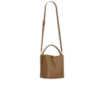 Saint Laurent LE 37 Small Top Handle Bag 7.9in/ 20cm Dark Cork Gold Hardware For Women 7490362R20W2760 - Image 3