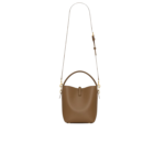 Saint Laurent LE 37 Small Top Handle Bag 7.9in/ 20cm Dark Cork Gold Hardware For Women 7490362R20W2760 - Image 5