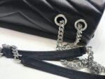 Saint Laurent Loulou Small Chain Bag In Matelassé Y Black 494699DV7261000 - Image 3