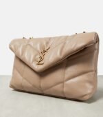 Saint Laurent Toy Puffer Crossbody Bag 9in/ 23cm Dark Beige Light Bronze Hardware For Women 7593371EL072721 - Image 7