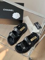 Chanel Sandals Black For Women - Image 2