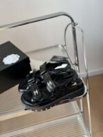 Chanel Sandals Black For Women - Image 8