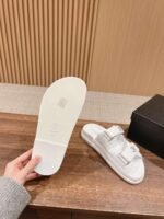 Chanel Sandals With Chanel Logo White For Women - Image 9
