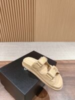 Chanel Sandals With Chanel Logo Beige For Women - Image 2