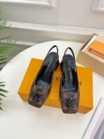 Louis Vuitton Shake Slingback Pump Brown For Women - Image 3