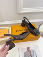Louis Vuitton Shake Slingback Pump Brown For Women - Image 2