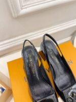 Louis Vuitton Shake Slingback Pump Black For Women 1AB0TR - Image 8