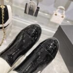 Chanel Short Boots Black/White For Women - Image 9