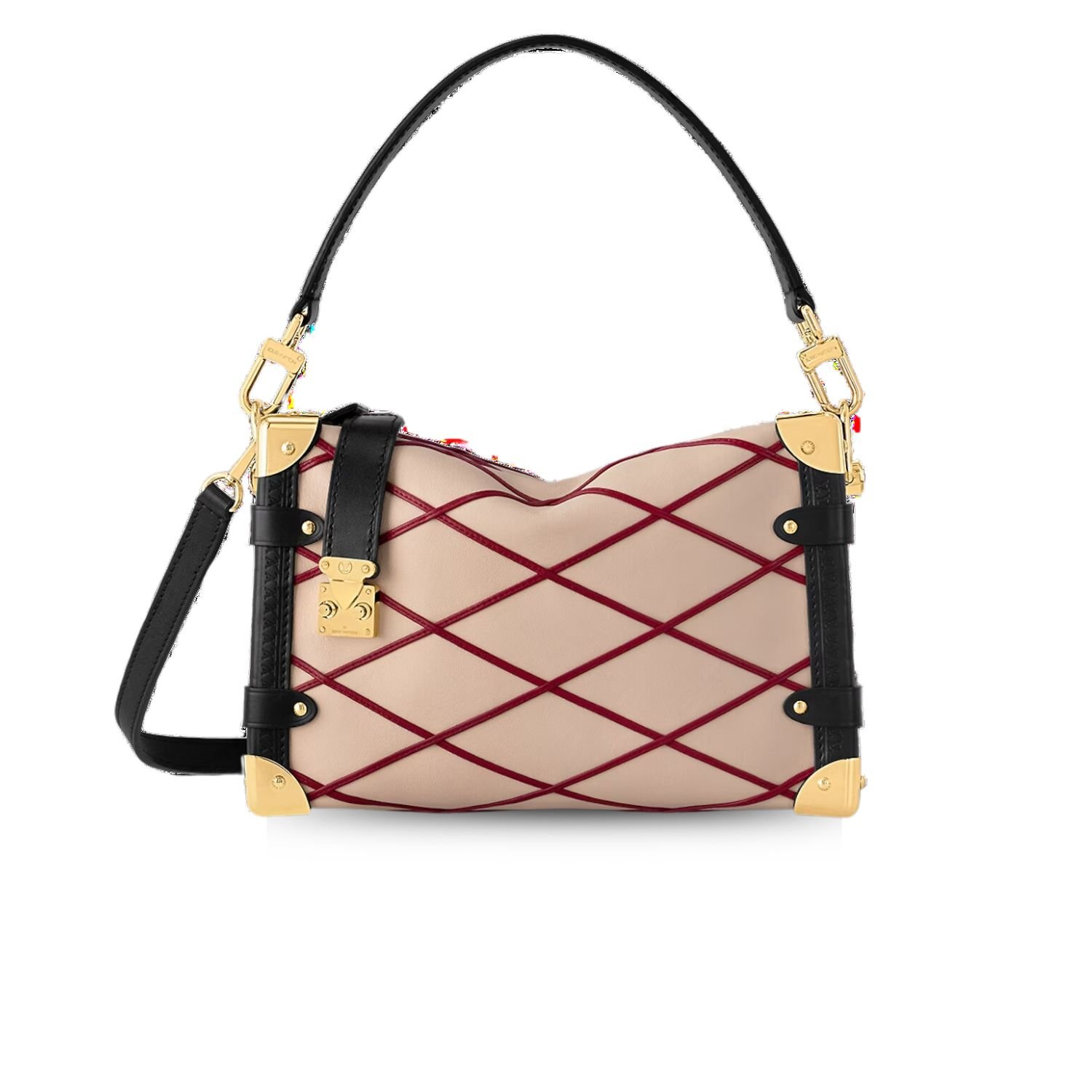 Side-Trunk-MM-1.jpg Louis Vuitton Side Trunk MM Beige For Women 8.3 Inches/ 22 Cm M24403 - Image 1