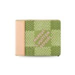 Louis Vuitton Slender Wallet Green For Women 4.3 Inches/ 11 Cm N40636