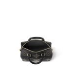 Louis Vuitton Speedy Bandouliere 25 Top Handle Bag 9.8 in/ 25 cm Black Gold Hardware For Women M46736 - Image 5