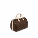 Louis Vuitton Speedy Bandouliere 30 Top Handle Bag 11.8in/ 30cm Brown Gold Hardware For Women M41112 - Image 4