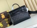 Louis Vuitton Steamer PM Black For Men 9.8in/25cm M46953 - Image 6
