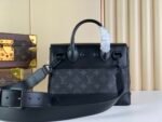 Louis Vuitton Steamer PM Black For Men 9.8in/25cm M46953 - Image 5