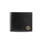 Gucci Marmont Bi-Fold Wallet Black For Men 4.3in/11cm GG 428727 DJ20T 1000