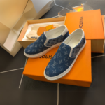 Louis Vuitton LV Slip On Blue For Men LV