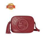[True-to-ORIGINAL] Gucci Blondie Small Shoulder Bag 8.3in/ 21cm Red Gold Hardware For Women ‎‎742360 1IV0G 6420