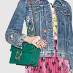 Gucci Dionysus Shoulder Bag 11in/ 28cm Green Palladium Hardware For Women 400249 CAOGX 3120 - Image 2