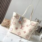 [True-to-ORIGINAL] Louis Vuitton Neverfull MM Tote Bag 12.2in/ 31cm Creme Gold Hardware For Women M21579 - Image 4
