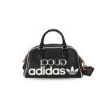 Gucci x Adidas Mini Duffle Bag Black 702397 U3ZCT 8726