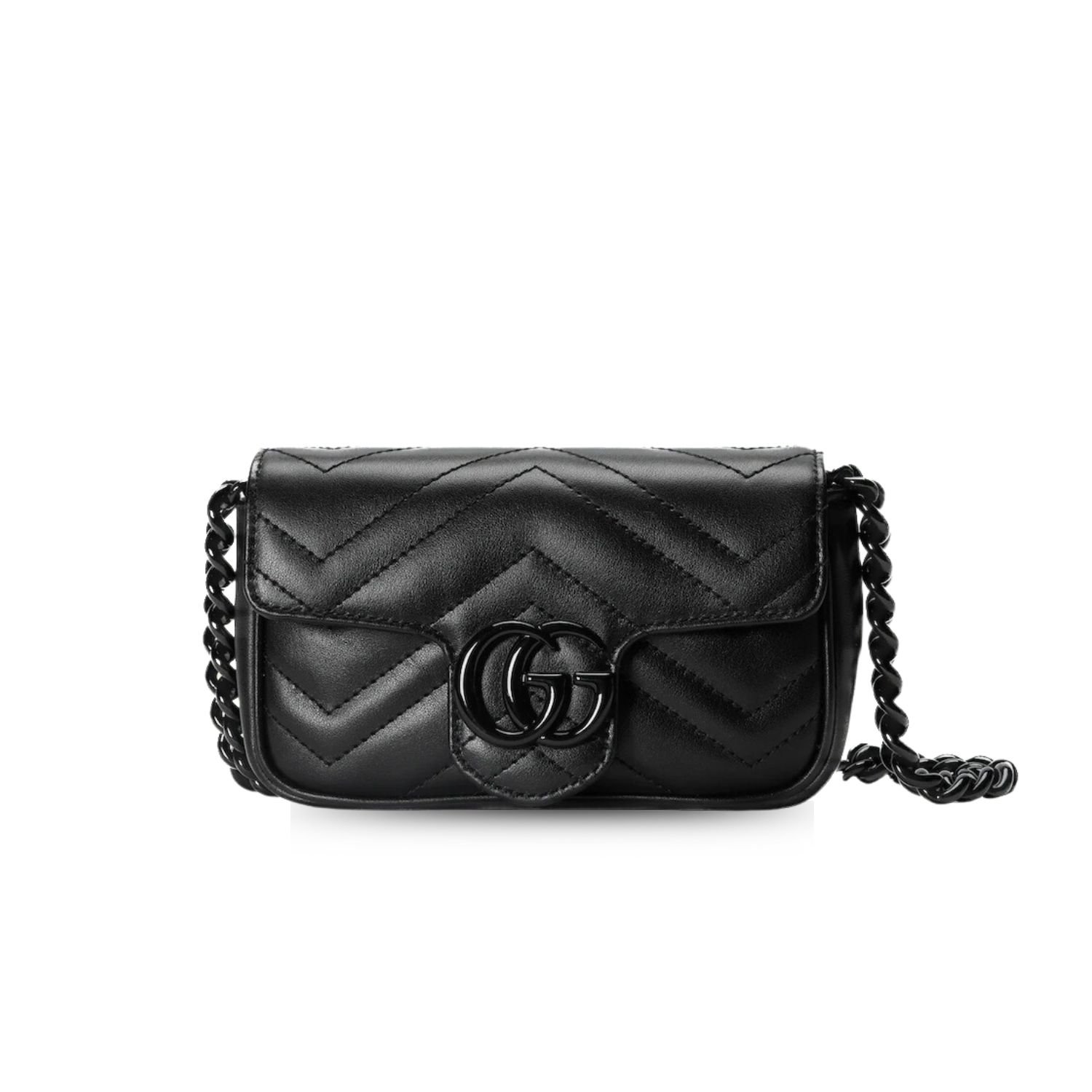 Untitled-design-51.jpg Gucci Marmont Super Mini Bag Black - Image 1