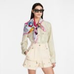 Louis Vuitton Up And Away Square 90 Blue For Women M77662 - Image 2