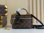 Louis Vuitton Vanity Chain Pouch Brown For Women 19cm / 7.5in M47125 - Image 8