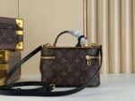 Louis Vuitton Vanity Chain Pouch Brown For Women 19cm / 7.5in M47125 - Image 9