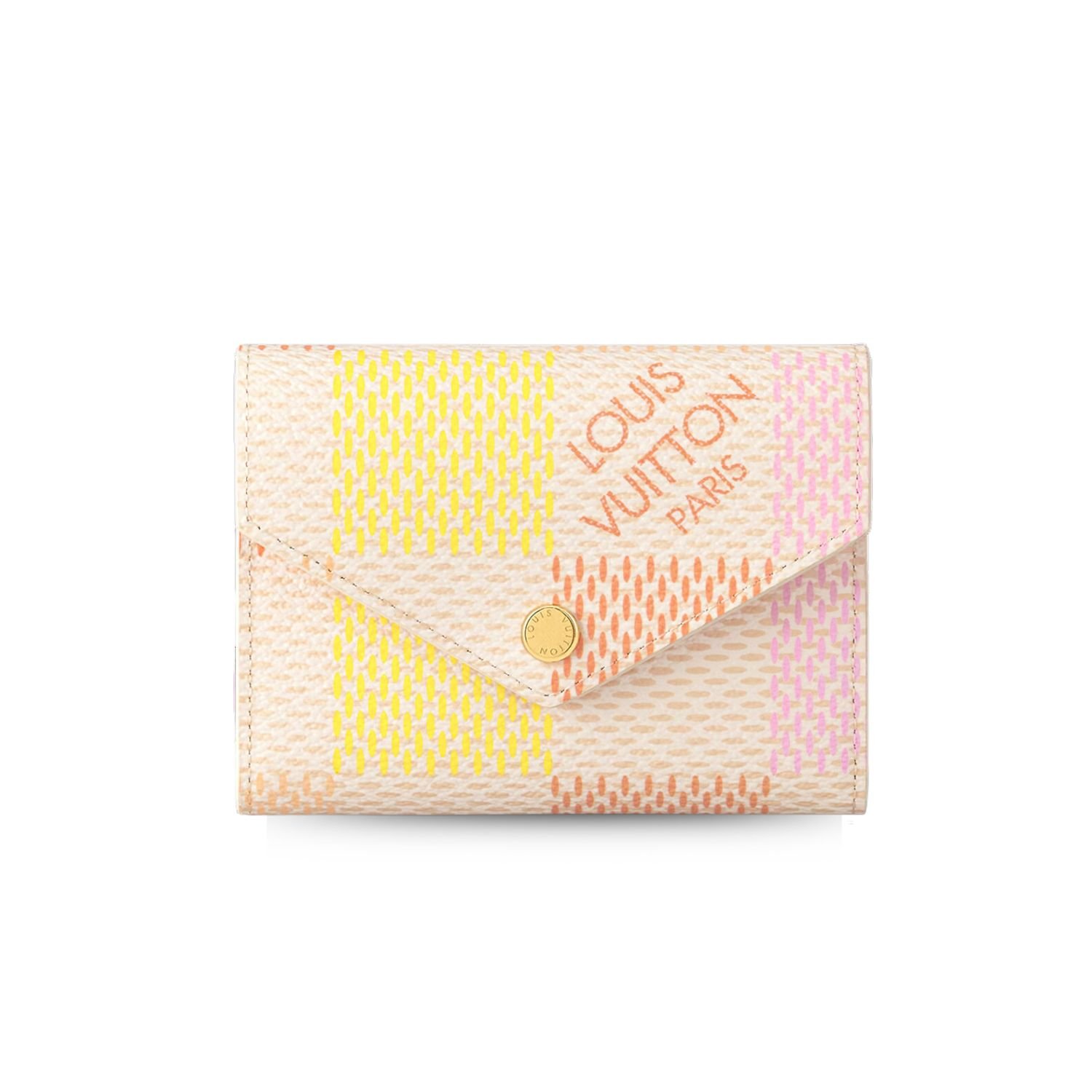 Victorine-Wallet-1.jpg Louis Vuitton Victorine Wallet Pink For Women 4.7 Inches/ 12 Cm N40638 - Image 1