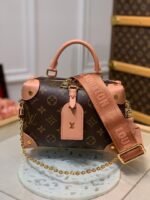 Louis Vuitton Petite Malle Souple Monogram Canvas Pink M45531 - Image 8