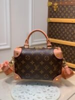 Louis Vuitton Petite Malle Souple Monogram Canvas Pink M45531 - Image 9