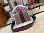 Gucci Queen Margaret GG Small Top Handle Bag Beige And Ebony 476541 - Image 3