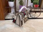 Gucci Queen Margaret GG Small Top Handle Bag Beige And Ebony 476541 - Image 2