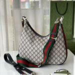 Gucci Attache Small Shoulder Bag Beige 699409 96GRN 4082 - Image 9