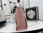 Chanel Deauville Tote Pink A66941 - Image 2