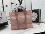 Chanel Deauville Tote Pink A66941 - Image 5
